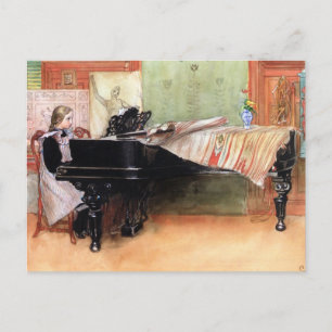 Carte Postale Larsson : Lecture des échelles,