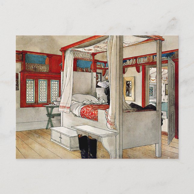 Carte Postale Larsson - Salle de papa (Devant)