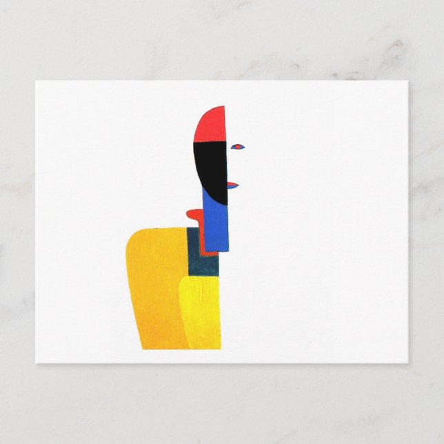 Carte Postale L'art Abstrait Torso féminin (Devant)
