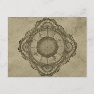 Carte Postale L'art de la décoration en Steampunk