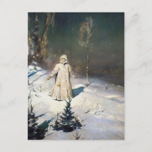 Carte Postale L'art de l'Imaginaire de la neige