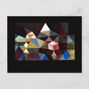 Carte Postale L'art de Paul Klee - Paysage cristallin