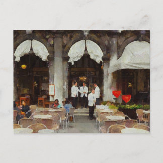 Carte Postale L'art des serveurs