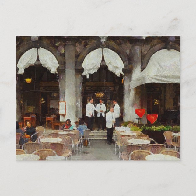 Carte Postale L'art des serveurs (Devant)