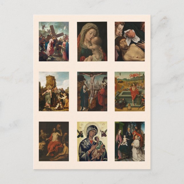 Carte Postale L'art du Christ (Devant)