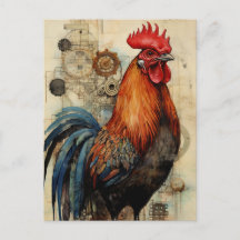 L'art du coq de poulet