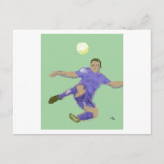 Carte Postale L'art du football