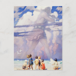 Carte Postale L'art féerique du « Géant » par NC Wyeth