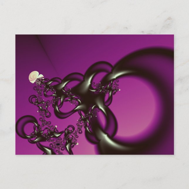 Carte Postale L'Art Fractal Fin Tangé (Devant)