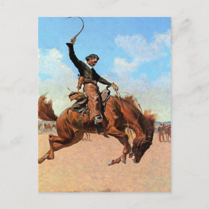 Carte Postale L'art occidental de Frederic Remington « The Buck 