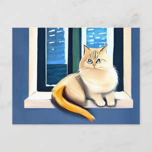 Carte Postale L'art pour animaux de compagnie
