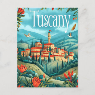 Carte Postale L'art toscan