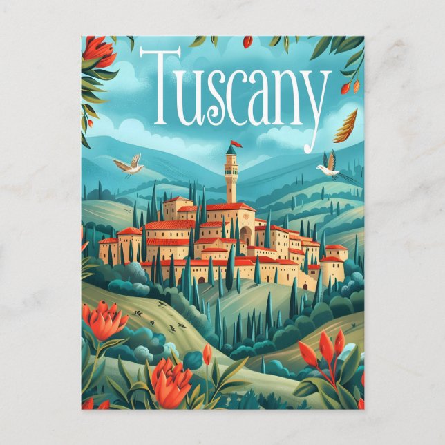 Carte Postale L'art toscan (Devant)