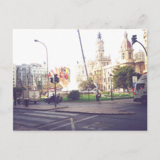 Carte Postale Las Fallas De Valence Espagne