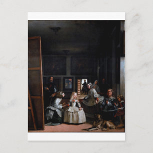 Carte Postale Las Meninas, Les Ménines, Diego Velazquez