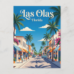 Carte Postale Las Olas Boulevard États-Unis