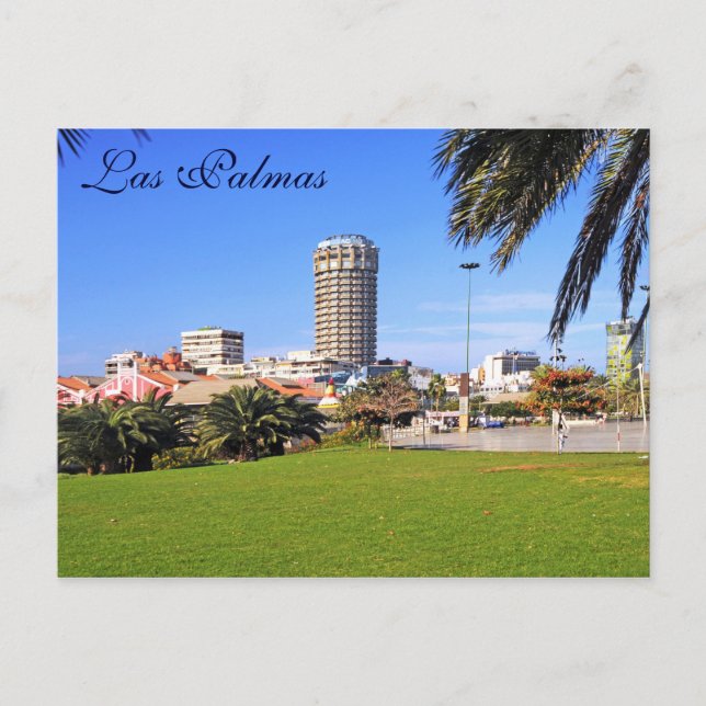 Carte Postale Las Palmas, Gran Canary Island, Espagne (Devant)