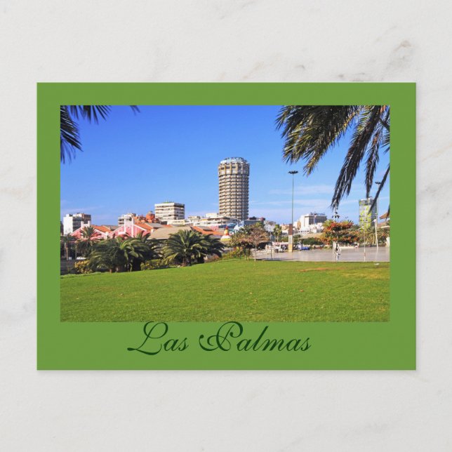 Carte Postale Las Palmas, Gran Canary Island, Espagne (Devant)