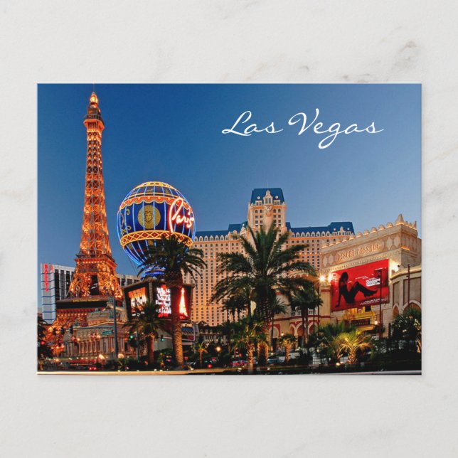 Carte postale Las Vegas (Devant)