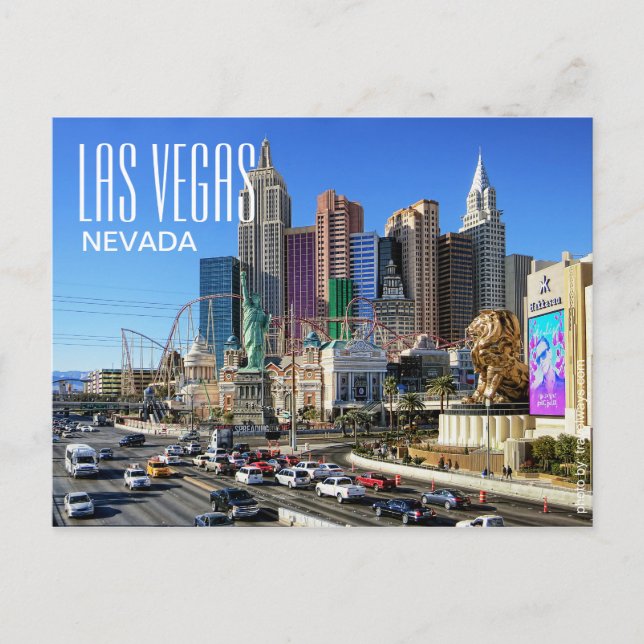 Carte postale Las Vegas (Devant)