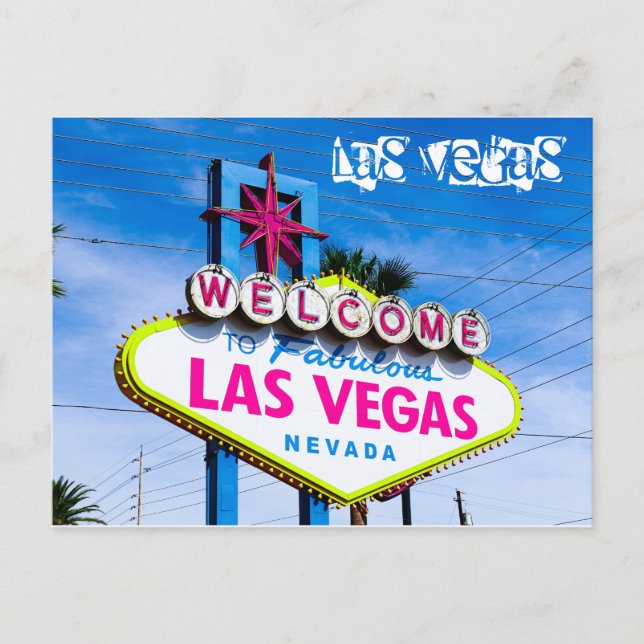 Carte postale Las Vegas (Devant)