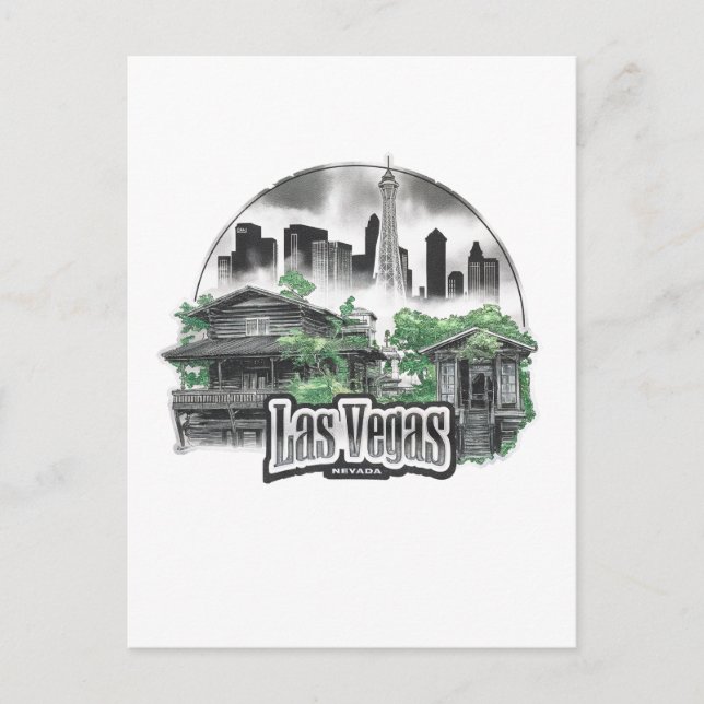 Carte Postale Las Vegas City Nevada USA (Devant)