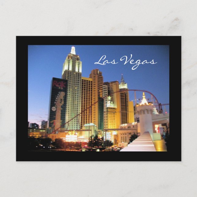 Carte postale Las Vegas Manhattan (Devant)
