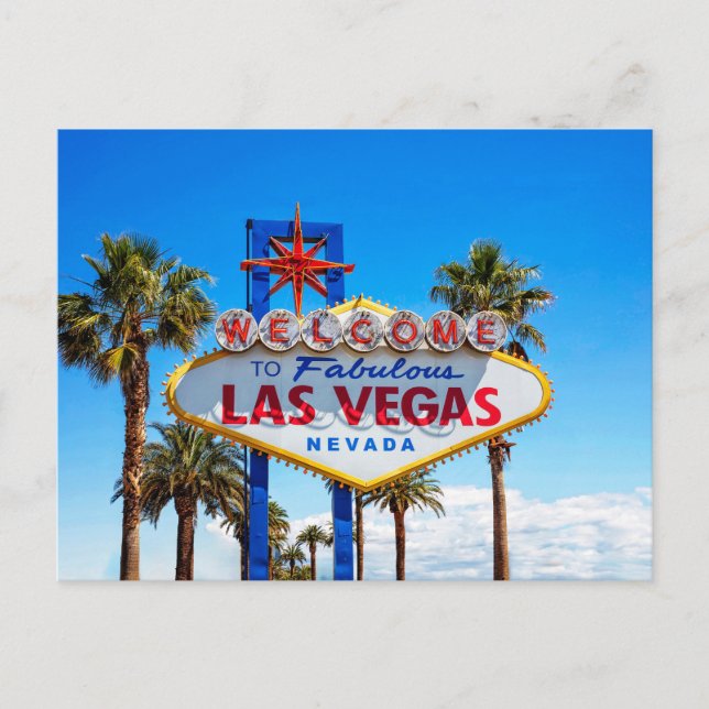 Carte Postale Las Vegas, Nevada, États-Unis (Devant)