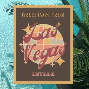 Carte postale Las Vegas Nevada Retro Vintage Party
