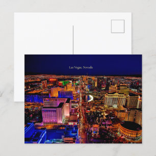 Carte Postale Las Vegas, Nevada skyline