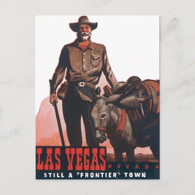 Carte Postale Las Vegas Nevada Vintage (Devant)