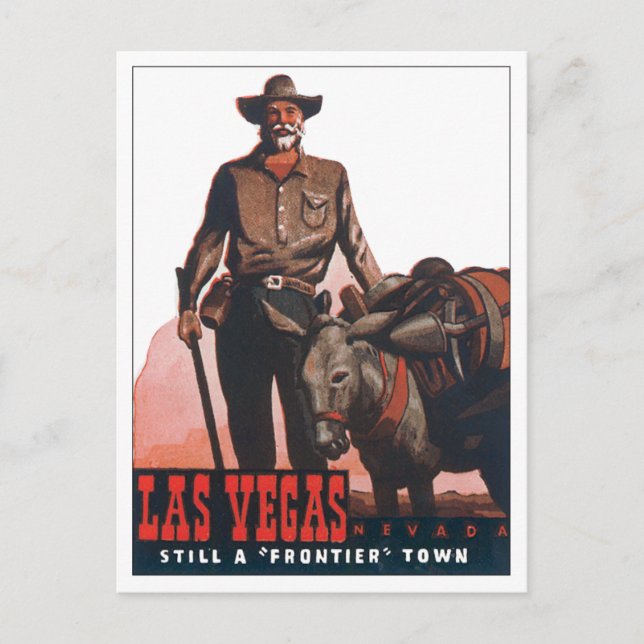 Carte Postale Las Vegas Nevada Vintage (Devant)