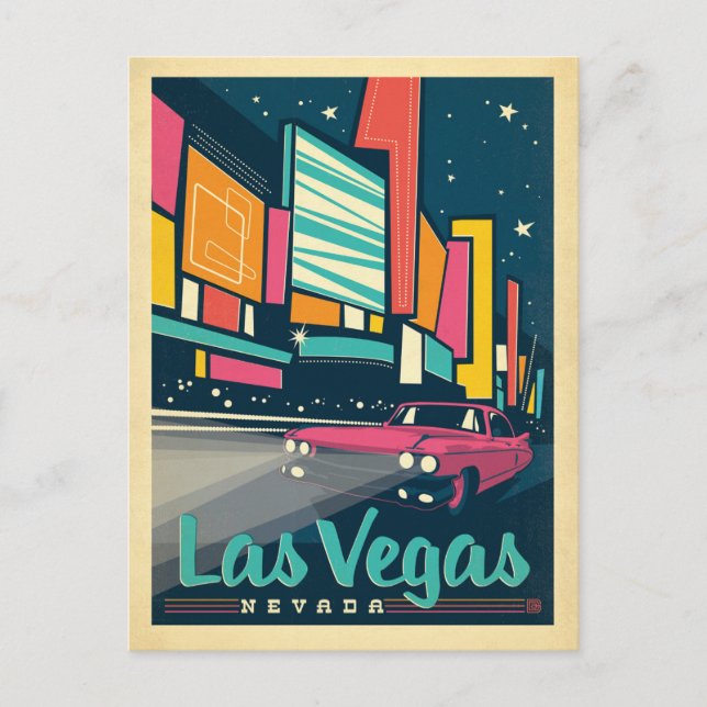 Carte Postale Las Vegas, NV (Devant)