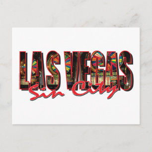 Carte Postale Las Vegas Sin City