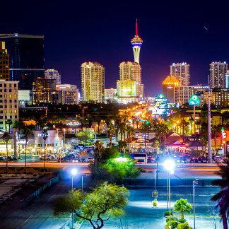 Carte postale Las Vegas Skyline