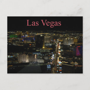 Carte Postale Las Vegas strip