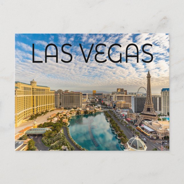 Carte Postale Las Vegas Strip Nevada USA Etats-Unis Amérique (Devant)