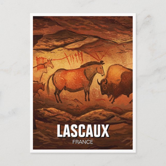 Carte Postale Lascaux Cave Dordogne France Travel (Devant)