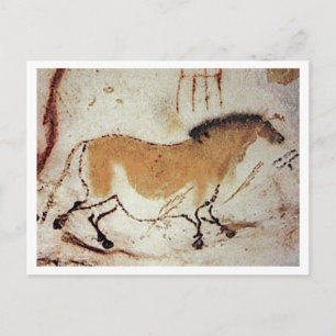 CARTE POSTALE LASCAUX HORSE