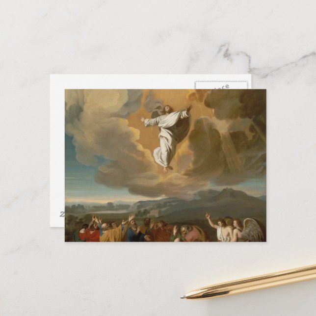 Carte Postale L'Ascension (Devant/Arrière en situation)