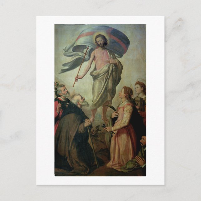 Carte Postale L'Ascension du Christ, 1595 (huile sur panneau) (Devant)