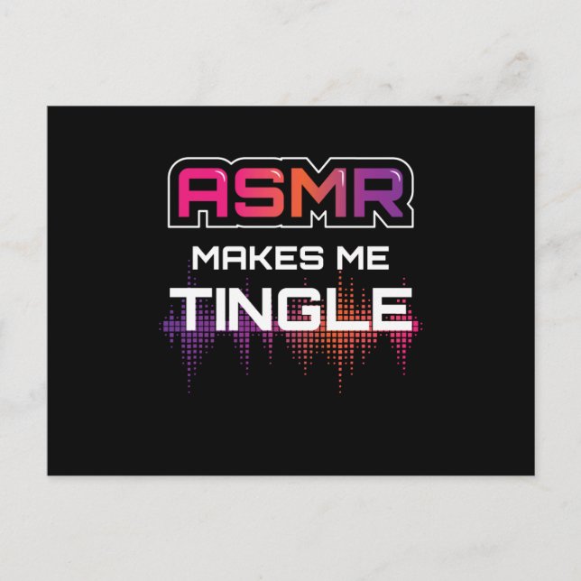 Carte Postale L'ASMR me fait une remorque (Devant)