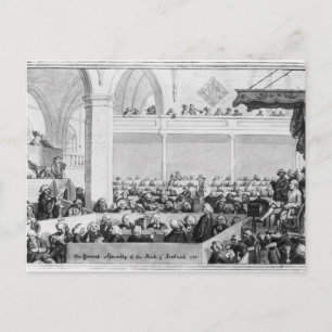 Carte Postale L'Assemblée générale du Kirk d'Écosse