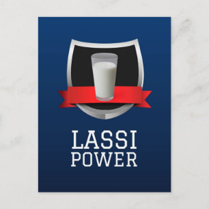 Carte Postale Lassi - Boisson de yaourt indien