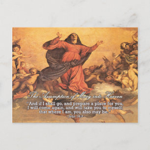 Carte Postale L'Assomption de Marie au Ciel