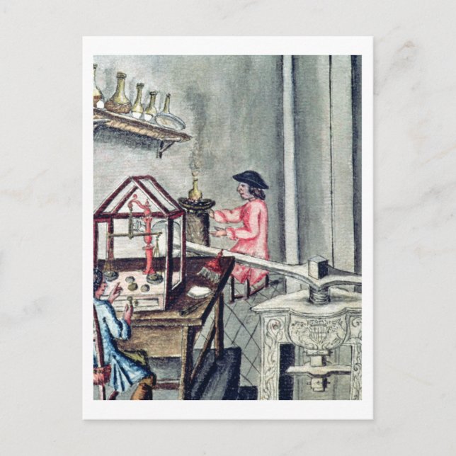 Carte Postale L'atelier des orfèvres, d'un orfèvre b (Devant)