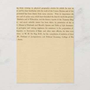 Carte Postale L'atlas statistique de Scribner