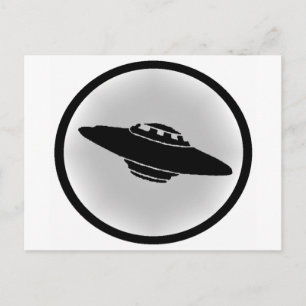 CARTE POSTALE L'ATTAQUE DE L'OVNI