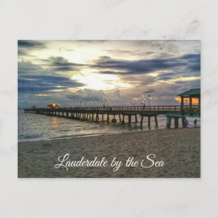 Carte Postale Lauderdale au bord de la mer, Floride - Anglins