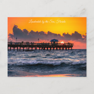 Carte Postale Lauderdale en bord de mer, Floride - Fervid